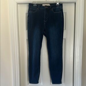 Soft Surroundings Dark Blue Skinny Jeans